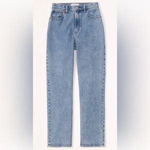 Abercrombie & Fitch Ultra High Rise 90’s Straight Jeans Size 27/4 R
